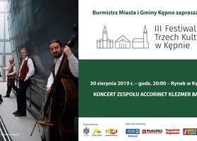  Zapraszamy na koncert Accorinet Klezmer Band