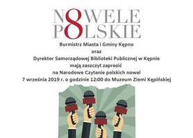Zapraszamy na Narodowe Czytanie
