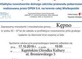 Bezpłatne badania jelita grubego