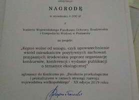 Gmina Kepno nagrodzona za działania proekologiczne 