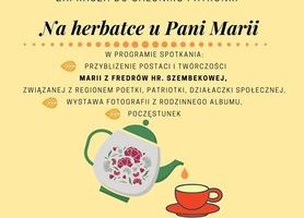Zapraszamy na "Herbatkę do Pani Marii" 