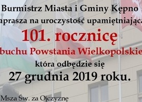101. rocznica Powstania Wielkopolskiego 