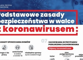 Zasady bezpieczeństwa w walce z koronawirusem 