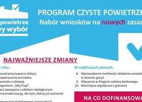 NOWA ODSŁONA PROGRAMU PRIORYTETOWEGO CZYSTE POWIETRZE