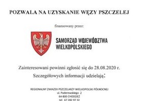 Uwaga pszczelarze! Rusza program wsparcia finansowego na zakup węzy pszczelej