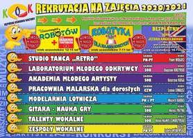 Trwa nabór na zajęcia Kępińskiego Ośrodka Kultury