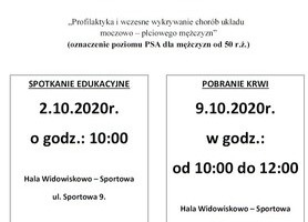 Uwaga! Badania profilaktyczne 