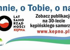 Publikacja na 30-lecie kępińskiego samorządu