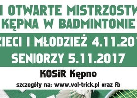 VII Otwarte Mistrzotwa Kępna w Badmintonie