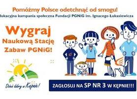 Głosuj na stacje zabaw przy kępińskiej "Trójce"