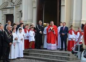 Poświęcenie nowego wozu na świętego Floriana