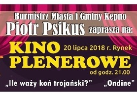 Zapraszamy na kino plenerowe 