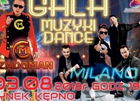 3 sierpnia - Gala muzyki dance