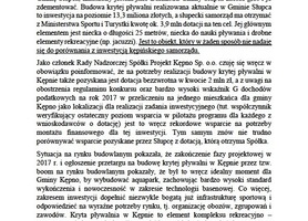 Oświadczenie Burmistrza Słupcy