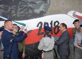 Mural na 100-lecie Niepodległej 