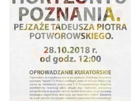Zapraszamy na spacer po wystawie "Dotykając horyzontu poznania" 