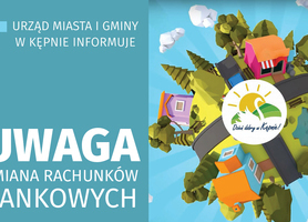 Zmiana rachunków bankowych