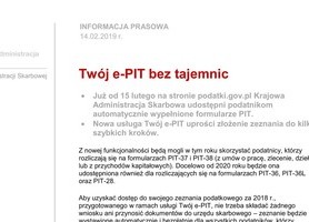 Twój e-PIT bez tajemnic