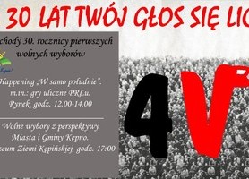 Zapraszamy na obchody 30. rocznicy wyborów 4 czerwca
