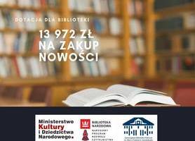 Pozyskane środki na nowości wydawnicze