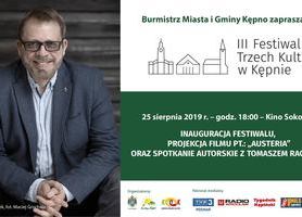 Zapraszamy na inaugurację III Festiwalu Trzech Kultur 