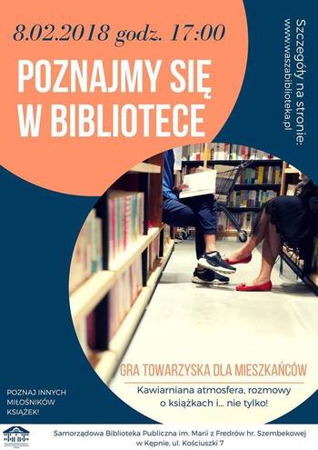 Poznajemy się w bibliotece 