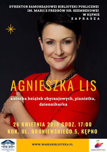 Spotkanie z pisarką Agnieszką Lis