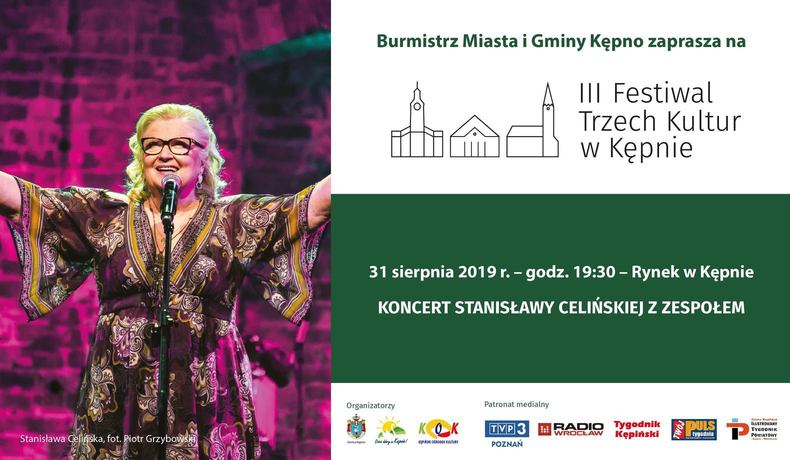 Zapraszamy na koncert Stanisławy Celińskiej z zespołem pod kierownictwem M. Muraszko