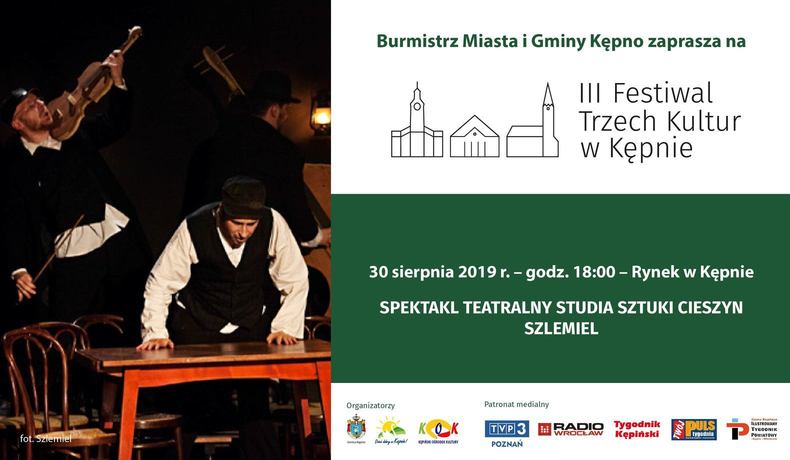 Spektakl „Szlemiel” w ramach Festiwalu Trzech Kultur 