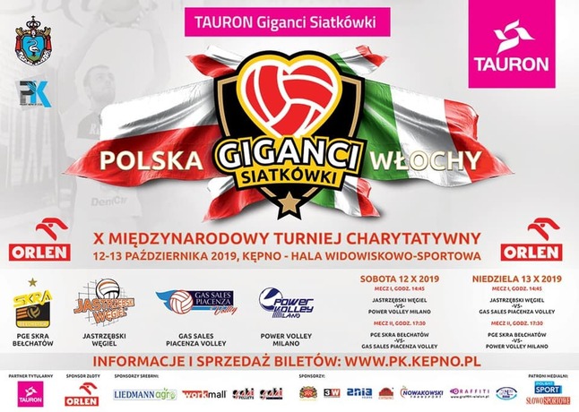Zapraszamy na turniej GIGANCI SIATKÓWKI