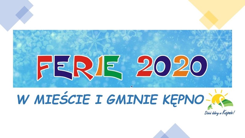 Ferie 2020 r. 