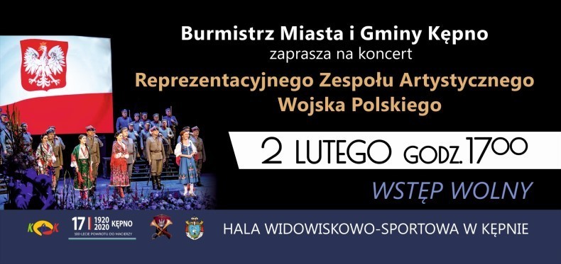 Zapraszamy na koncert z okazji 100-lecia powrotu Kępna do Macierzy 