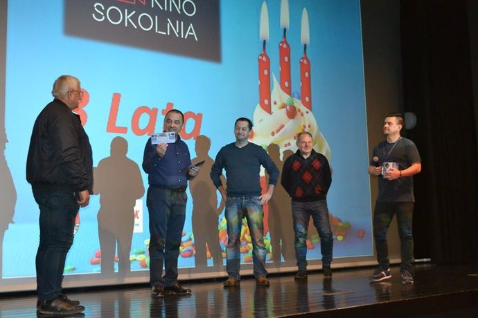 Trzy lata działalności kina Sokolnia 