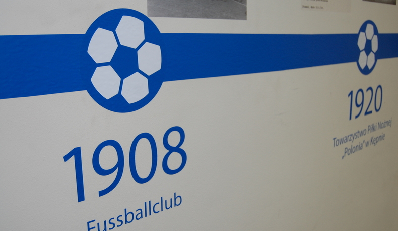 Ekspozycja o fussballklubie w kępińskim Muzeum 
