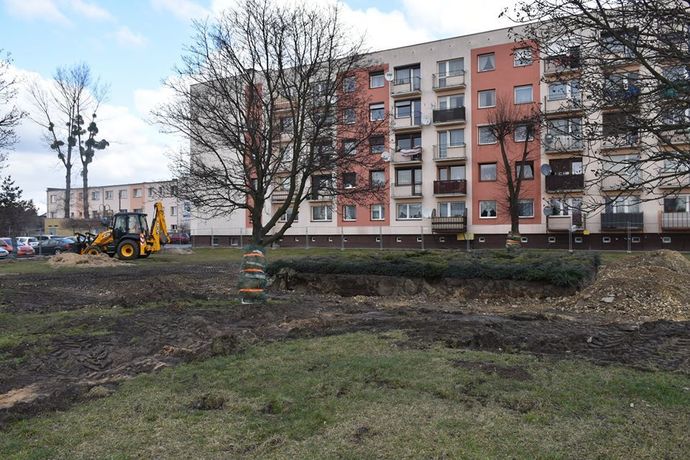 Powstaje skwer przy al. Marcinkowskiego 