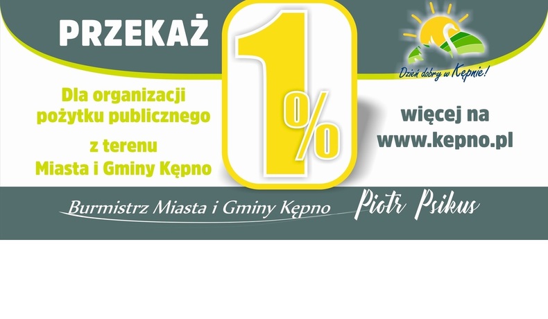 Zostawmy swój 1% podatku w Kępnie