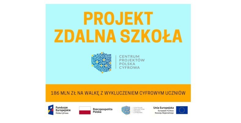 80 000 dotacji na zakup sprzętu komputerowego w ramach Zdalnej Szkoły
