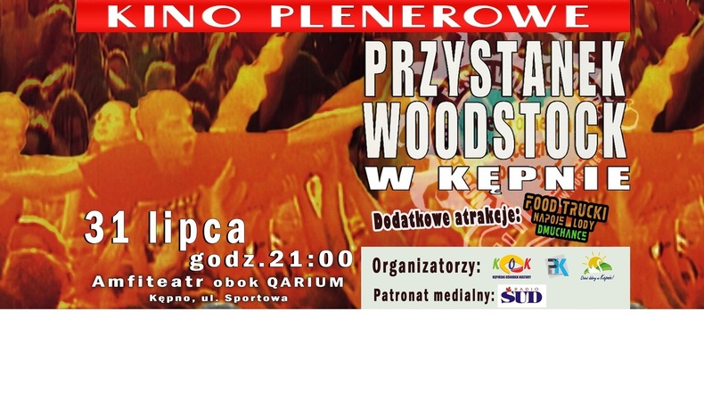 Zapraszamy na kino plenerowe