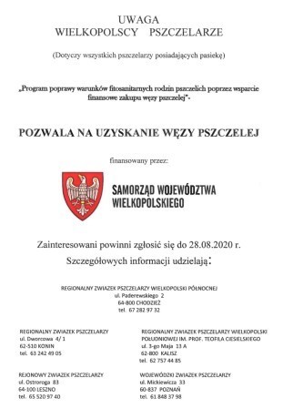 Uwaga pszczelarze! Rusza program wsparcia finansowego na zakup węzy pszczelej