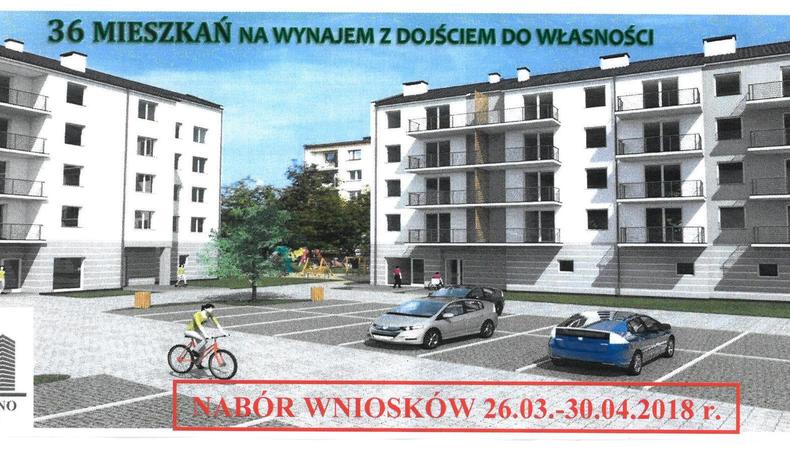 Spółka TBS Kępno  ogłasza nabór dla przyszłych najemców