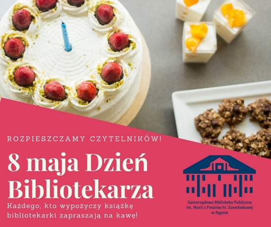 8 maja Dzień Bibliotekarza i Bibliotek
