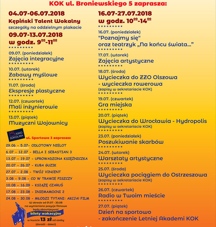Letnia Akademia KOK