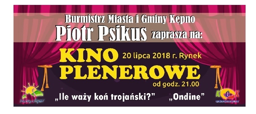 Zapraszamy na kino plenerowe 