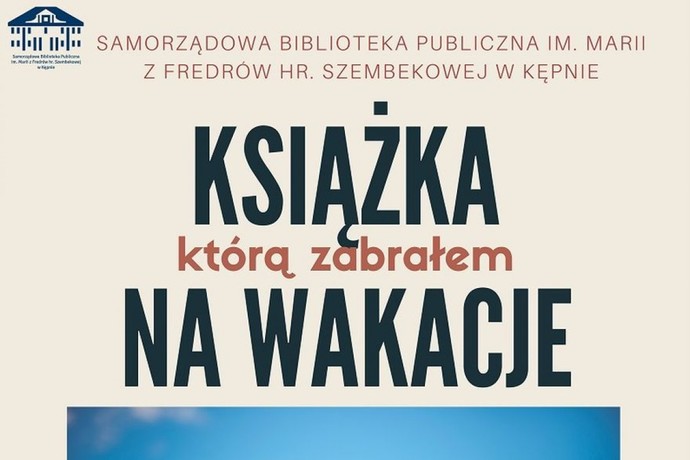 Książka, którą zabrałem na wakacje