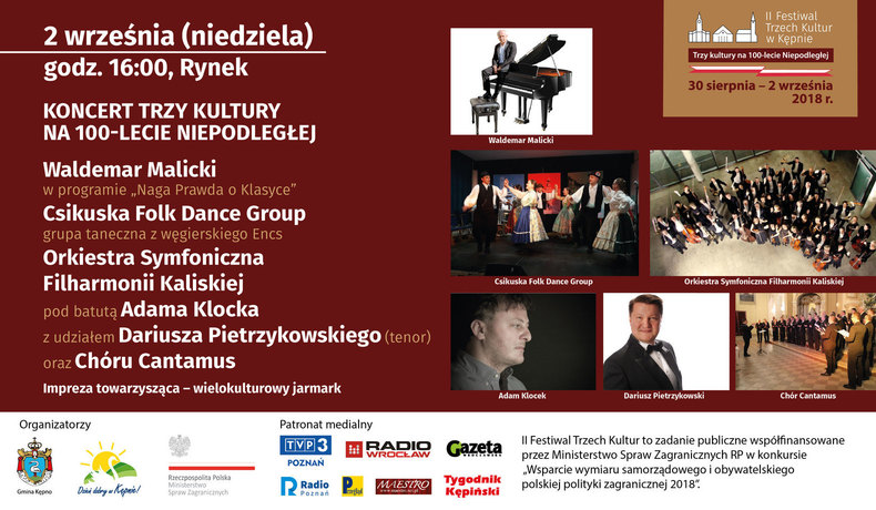 Koncert Trzy kultury na 100-lecie Niepodległej