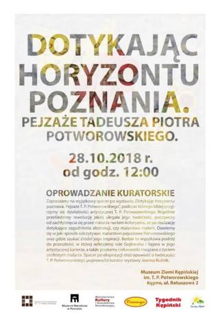 Zapraszamy na spacer po wystawie "Dotykając horyzontu poznania" 