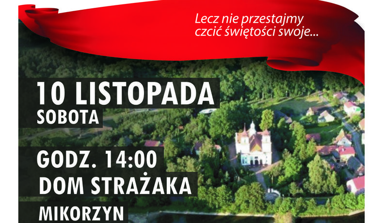 Koncert pieśni patriotycznych na 100-lecie niepodległości 
