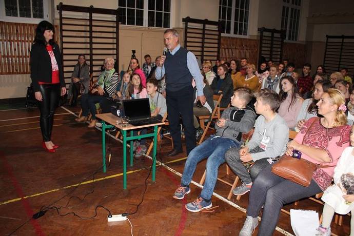 Spotkanie z Jankiem Melą, zorganizowane przez Bibliotekę