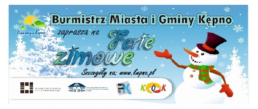 Ferie zimowe 2019 r.