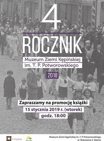 Zapraszamy na promocję 4 Rocznika Muzeum Ziemi Kępińskiej